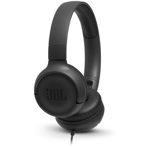 ��������� JBL Tune 500, Black, 3.5 ��, �������, ������������� ����� ���������, ��������� "Pure Bass", �������� ������, �������� Siri �� Google Now (JBLT500BLK) - �������� 1