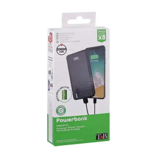 ��� TnB 2 USB 20000 mAh 10W (PBU20000) Black - �������� 6