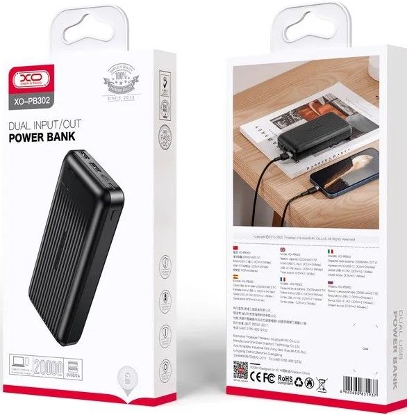 ��� XO PB302 - 20000 mAh (Black) (PB302_Black) - �������� 2