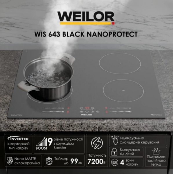 ������������ �������� ����������� WEILOR WIS 643 BLACK NanoProtect - �������� 2