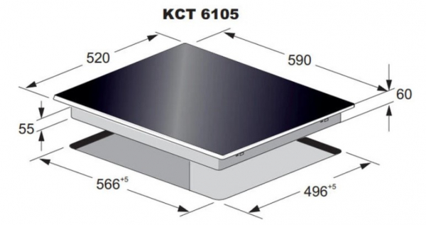 ������������ �������� ����������� Kaiser KCT 6105 FI - �������� 4