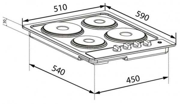 ���������� �������� �������� Ventolux HE 604 Inox1 - �������� 6