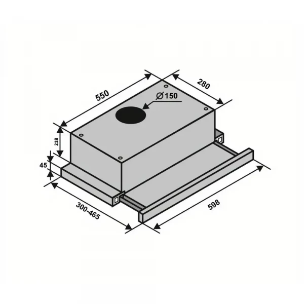 ������� VENTOLUX GARDA 60 BK (1100) LED 2S - �������� 5