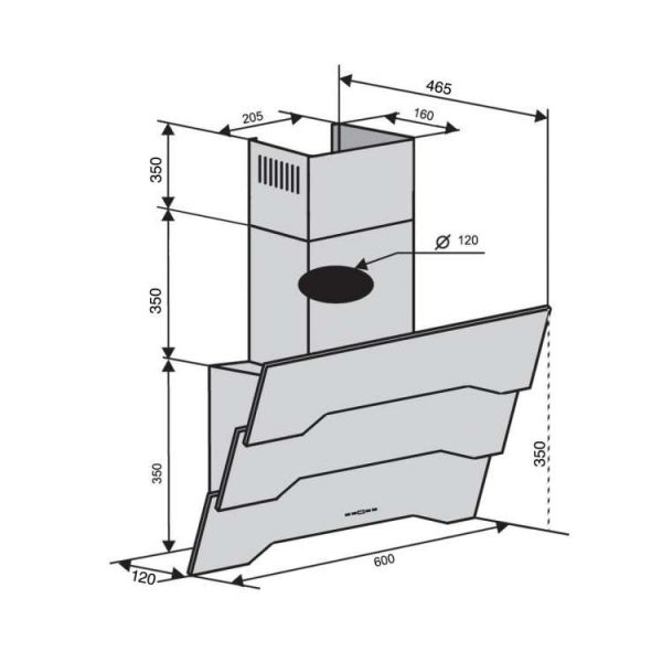 ������� Ventolux PIEMONTE 60 WH (750) TRC - �������� 5