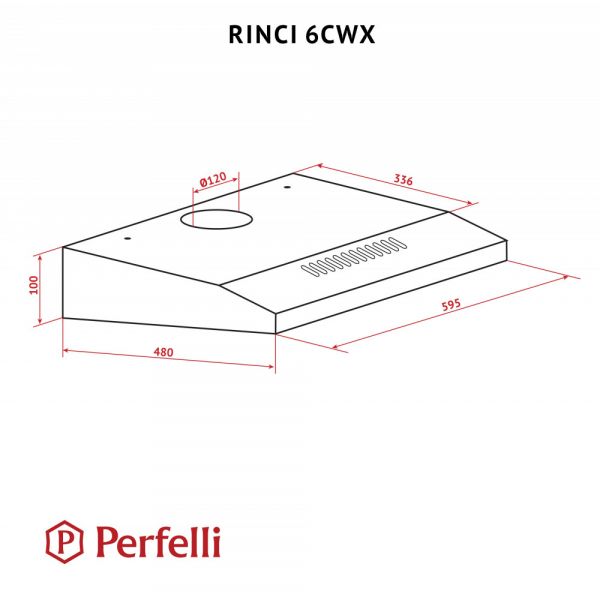 ������� Perfelli RINCI 6CWX BIANCO - �������� 11