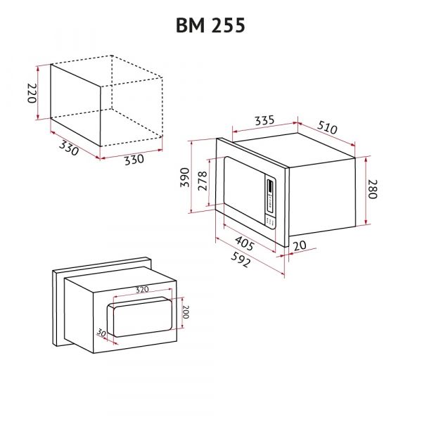 ������������ ������������� ���� Perfelli BM 255 BIX - �������� 16