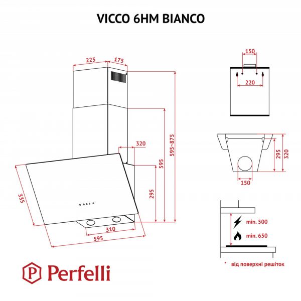 ������� Perfelli VICCO 6HM BIANCO - �������� 11
