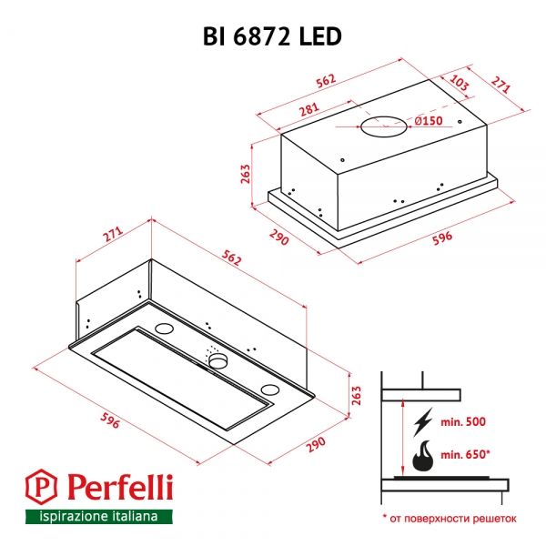  Perfelli BI 6872 I LED -  10