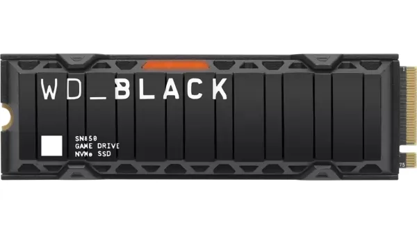 ������������ ����������� SSD 500Gb, Western Digital Black SN850, PCI-E 4.0 x4, M.2 2280, 3D TLC, 7000/4100 ��/�, � ��������� (WDS500G1XHE) - �������� 1