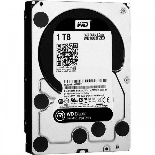 Western Digital Black, 1Tb 7200 rpm SATA3 64Mb (WD1003FZEX) (Ref) - �������� 1