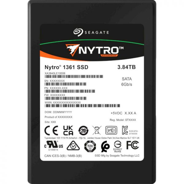 SSD  Seagate Nytro 1361 3.84TB 2.5" (XA3840LE10006) -  2