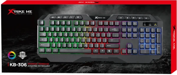 ��������� Xtrike ME KB-306 LED USB UA Black (KB-306UA) - �������� 7