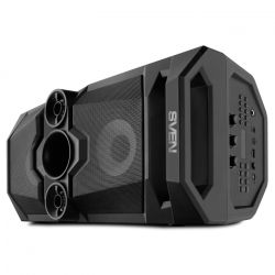   2.0 Sven PS-650 Black, 2 x 25 ,  , FM, Bluetooth, USB, microSD, LED-, , 2x4000* ,   -  2
