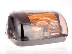 Хлібниця пластикова маленька Галицька міні 172 02 коричне ТМLAMELA