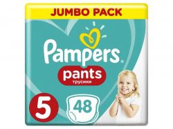   5 Pants Junior (12-17)  48 PAMPERS -  1