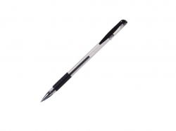 Ручка гелева JOBMAX, 0.7мм, чорна BM.8349-02 (50 шт в уп) ТМBUROMAX