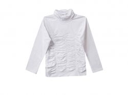 Блуза для дівчинки БЛ-81-18 білий (р.116) ТМКлим