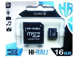     micro SDCL 16GB class 10 ( ) Hi-Rali -  1