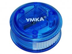 Чинка з контейнером кругла синій 36шт/уп. ТЧ66-06 ТМУМКА