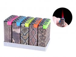 Запальничка пластикова (турбо полумя) Змія №505-6 ТМSunOPT