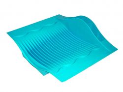 Сушарка пластикова для посуду Люкс (20тар) бірюзова ТМКОНСЕНСУС