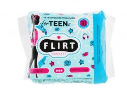 Гігієнічні прокладки Ultra Teen Light Cotton Care, 3 кр 10шт ТМFANTASY FLIR