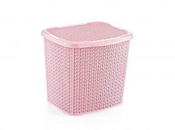 Короб для миючих засобів KNIT 6,2 л, рожевий ТМOZ-ER PLastic