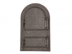 Дверка чавунна спарена арочна Микулин 330х530 (79) 13,2 кг ТМБУЛАТ