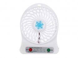 Міні вентилятор портативний Snowflake fan-White 737539 ТМKMT