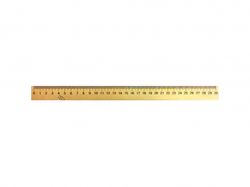 Лінійка деревяна 30 см (шовкографія) 103009 ТМMIZAR