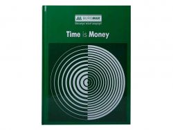 Книга обліку TIME IS MONEY 96 арк # А4, зелений BM.2400-104 ТМBuromax