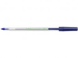 Ручка кулькова Round Stic Eco, синій, 60 шт/уп без ШК на ручці bc8932402 ТМBI