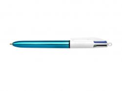 Ручка 4 in 1 Colours Shine Blue, блакитна 12шт bc982874 ТМBIC