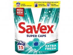    15 SUPER CAPS xtra fresh SAVEX