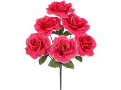 Букет штучних Троянд 37см. (г-6; р-10) 9205 ТМКИТАЙ