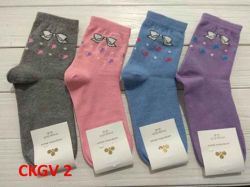 Шкарпетки жіночі (10 пар/уп) стрейч асорті CKGV-2 р.36-40 ТМЗолотой Клевер