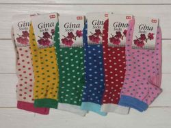 Шкарпетки жіночі (12 пар/уп) стрейч асорті CKGS-92 р.36-40 ТМGina