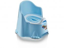 Дитячий горщик-крісло Comfort (блакитний, голубий) ТМDUNYA