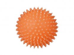 Іграшка Мяч для собак фосфоресцентний, голчастий з пискавкою d=10 см (вініл, кольори в асортименті) ТМTrixie
