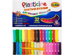 Пластилін 32 кольорів Чисті руки MINI, стек, ECO, 360гр., 7656C, CLASS ТМCLASS