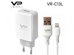   VR-C13Q set (Lightning) 3.0A (18W) White Veron -  1