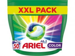Капсули для прання 50шт Pods All-in-1 Color для кольорових тканин ТМARIEL