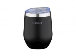 Термо-кухоль 350мл Ardesto Compact Mug , нержавіюча сталь, чорний ТМARDESTO