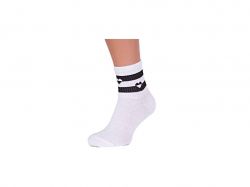 Шкарпетки жіночі демісезонні білі арт.CКGN 2 р.23-25 10пар ТМЗолотой клевер
