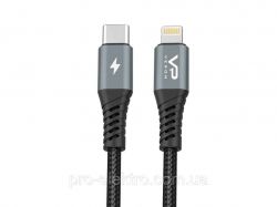  Lightning USB C to 20W (1m)  CL09s Nylon Veron -  1