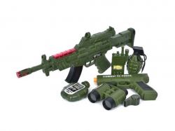 Набір зі зброєю військовий 8 предметів звуксвітло M13 пістолет ТМКИТАЙ