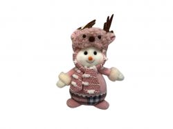 Фігура новорічна 18см Snowman-олень R90763 ТМSTENSON