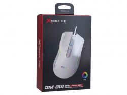 ����� ������� USB ������ GM-314 WH RGB/7 ������/800-7200DPI/125Hz ��� 1,5� ��XTRIKE
