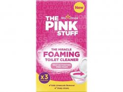     3x100 ϳ Stuff Miracle Foaming Toilet Cleaner THE PINK STUFF