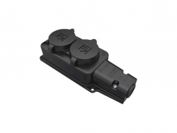 ������� 2 ������ 16A �/� IP54 ����� (������) BK ��BEMIS